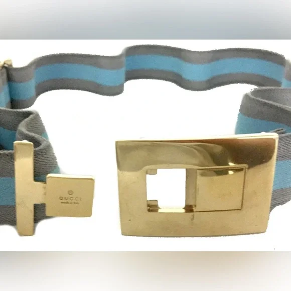 GUCCI 60cm Women's Elastic Belts Bicolor - Picture 7 of 7